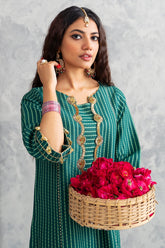 2-PC Embroidered Staple Jacquard Shirt with Trouser CNP-3-248